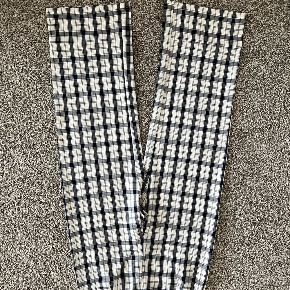 Princess Polly Plaid Boot Cut Pants